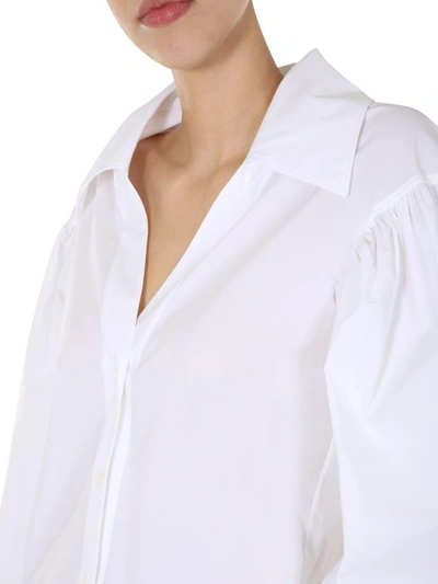 Shop Moschino "bullchic" Shirt In White