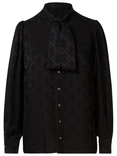 Shop Dolce & Gabbana Camicia Fiocco Nera In Black