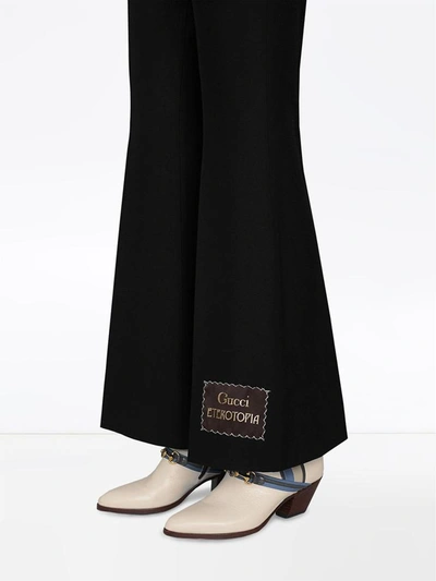 Shop Gucci Trousers Black