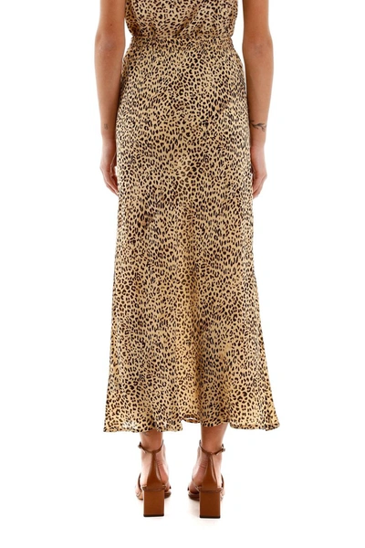 Shop Mes Demoiselles Roseton Skirt In Panther