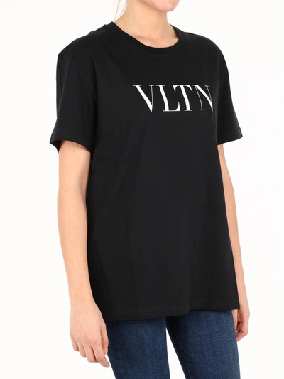 Shop Valentino T-shirt Vltn Black