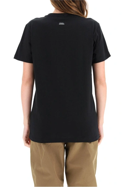 Shop Isabel Marant Annax T-shirt In Black