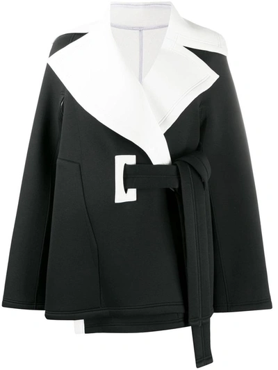 Shop Issey Miyake Coats Black