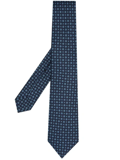 Shop Kiton Ties Blue