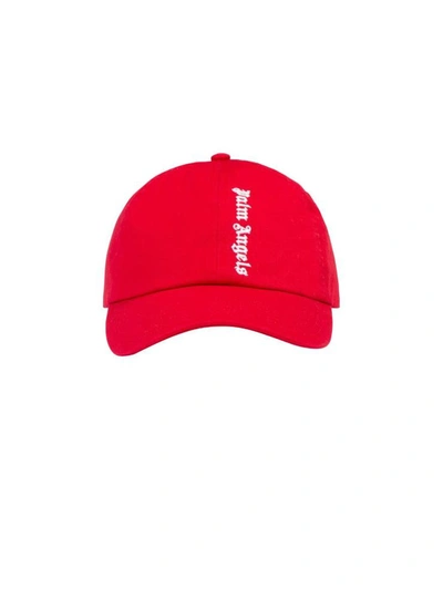 Shop Palm Angels Hats Red