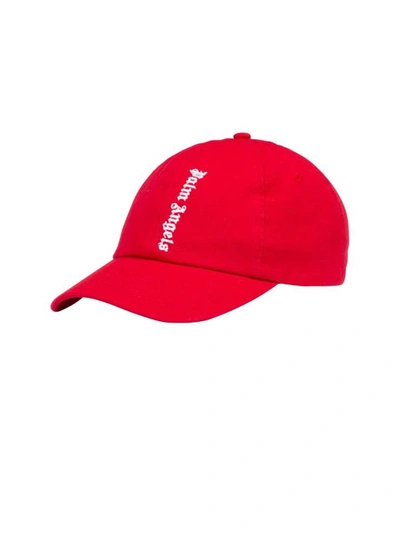 Shop Palm Angels Hats Red