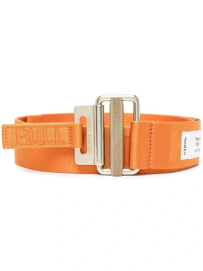 Shop Heron Preston Belts Orange