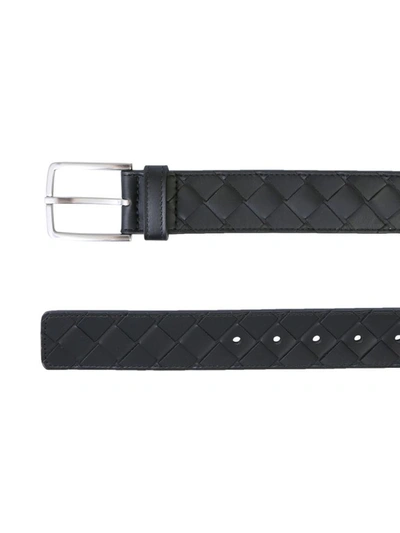 Shop Bottega Veneta Belt With Buckle In Black