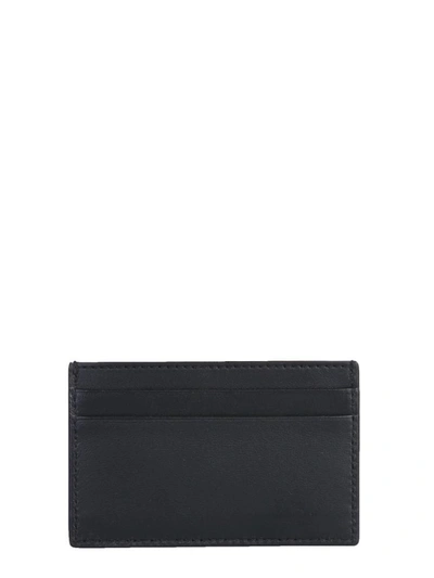 Shop Alexander Mcqueen Logo Card Holder In Black