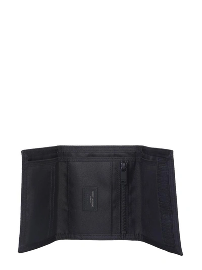 Shop Saint Laurent Compact Wallet In Black
