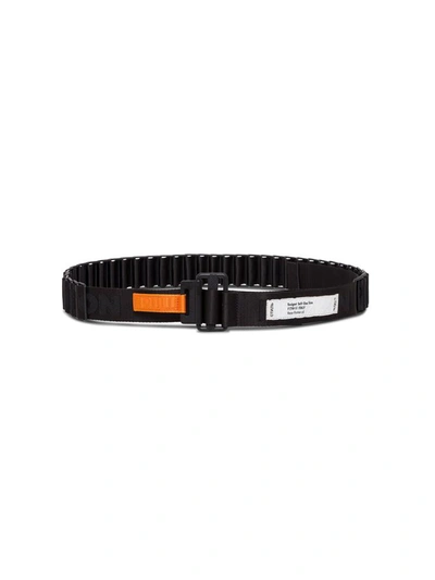 Shop Heron Preston Designer Belt In Black