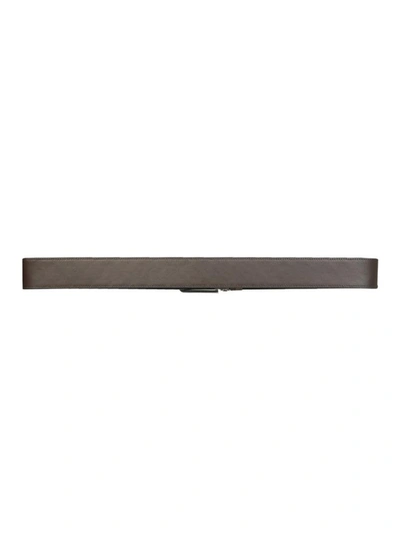 Shop Bottega Veneta Reversible Belt In Black