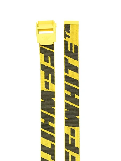 Shop Off-white Off White Belts Yellow