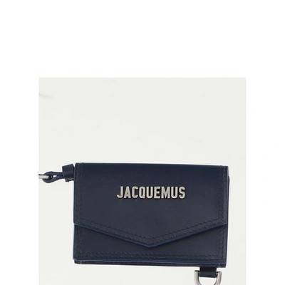 Shop Jacquemus Wallets In Blu