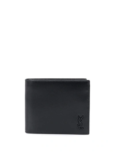 Shop Saint Laurent Wallets Black