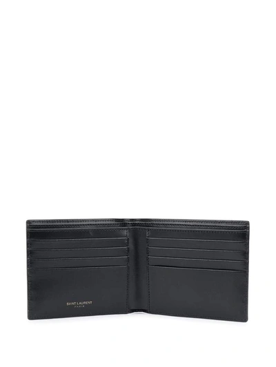 Shop Saint Laurent Wallets Black