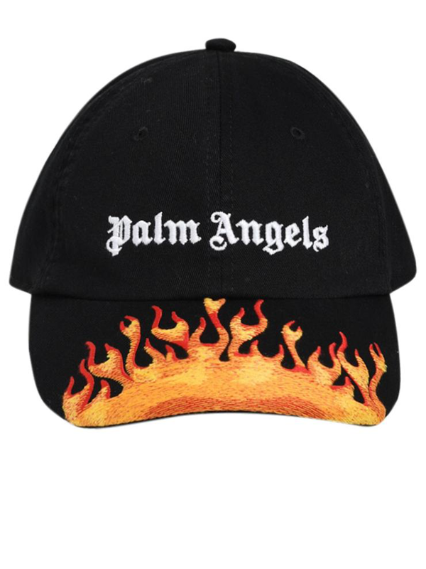 palm angels hat flame