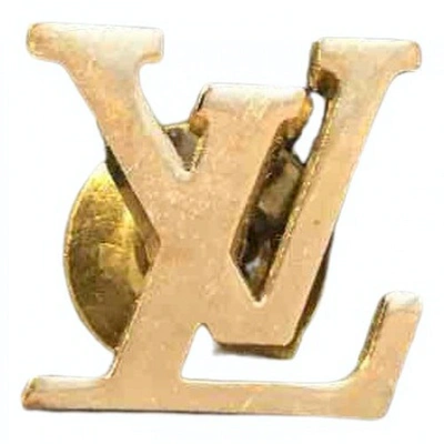 Pre-owned Louis Vuitton Gold Metal Pins & Brooches