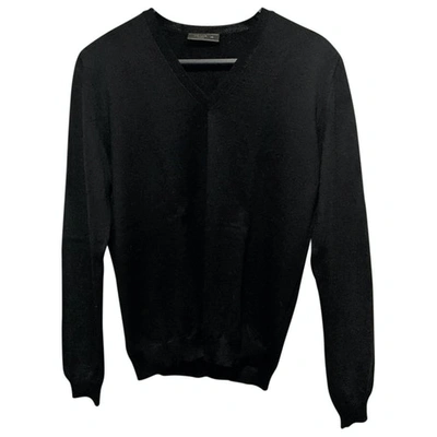 Pre-owned Prada Black Wool Knitwear & Sweatshirts