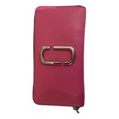 Pre-owned Marc Jacobs Snapshot Pink Leather Wallet