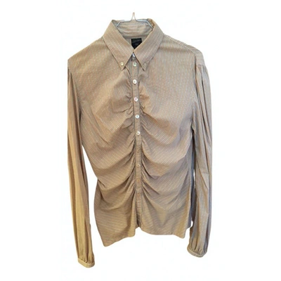 Pre-owned Jean Paul Gaultier Beige  Top