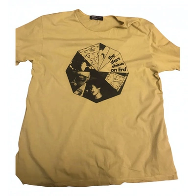 Pre-owned Enfants Riches Deprimes Yellow Cotton T-shirts