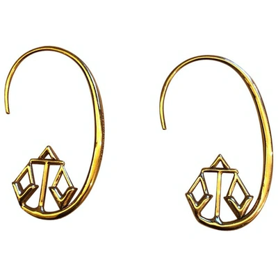 Pre-owned Louis Vuitton Gold Yellow Gold Earrings