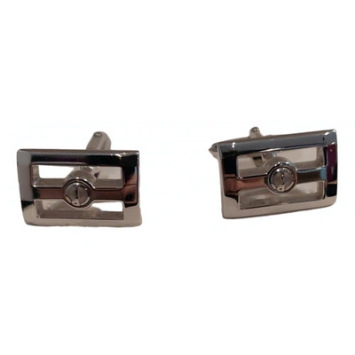 Pre-owned Alfred Dunhill Silver Metal Cufflinks