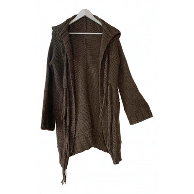 Pre-owned Zadig & Voltaire Wool Coat In Brown