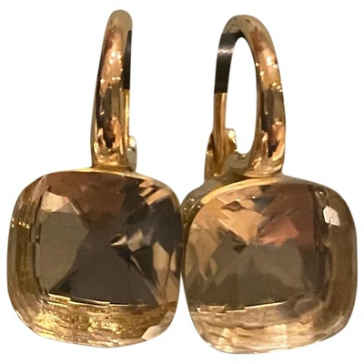 Pre-owned Pomellato Nudo White Pink Gold Earrings
