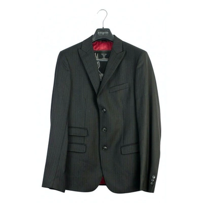 Pre-owned John Richmond Wool Jacket In Black