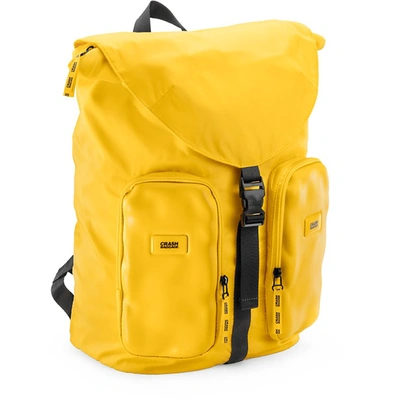 Shop Crash Baggage Designer Handbags Crash Not Crash Rucksack In Jaune