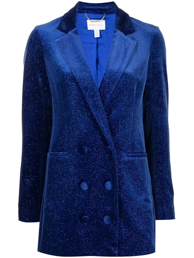 Shop Alice Mccall Midnight Magic Blazer In Blue