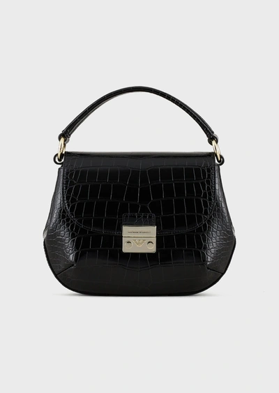 Shop Emporio Armani Crossbody Bags - Item 45554014 In Black