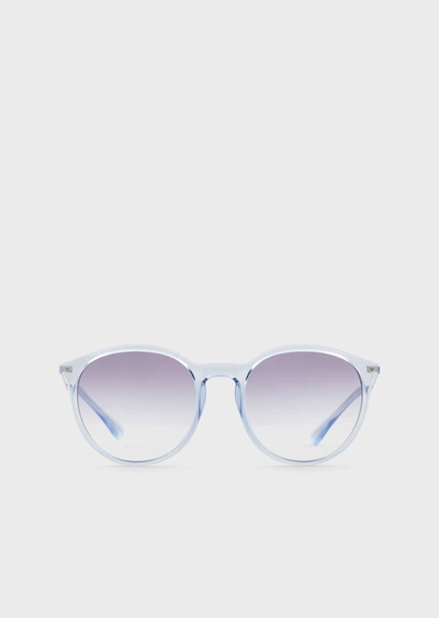 Shop Emporio Armani Sunglasses - Item 46732528 In Azure