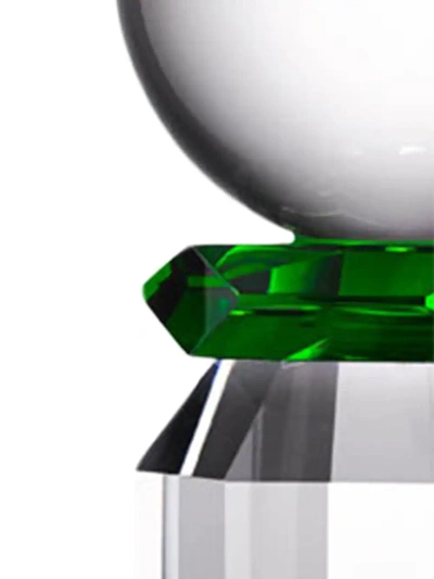 Reflections Copenhagen Memphis Crystal Tealight Holder (26cm) In Clear, Green