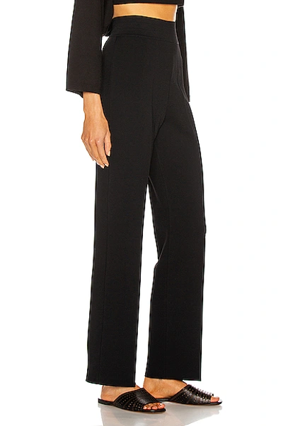 Shop Alaïa Tailored Pant In Noir