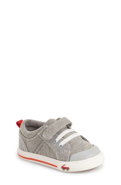 Shop See Kai Run Tanner Sneaker In Gray
