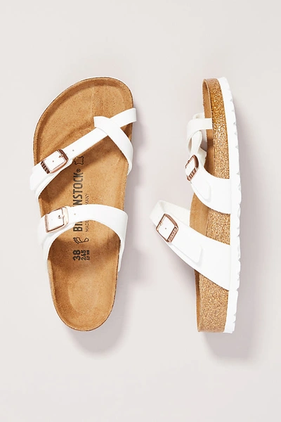 Shop Birkenstock Mayari Sandals In White