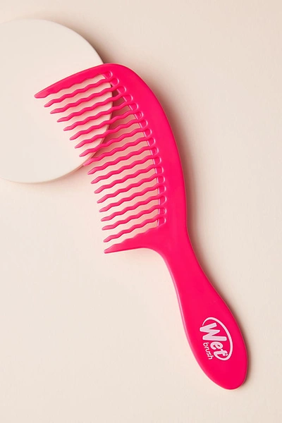 Shop Wet Brush Detangling Comb In Pink