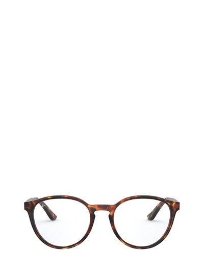Shop Ray Ban Ray-ban Rx5380 Havana Opal Brown Glasses