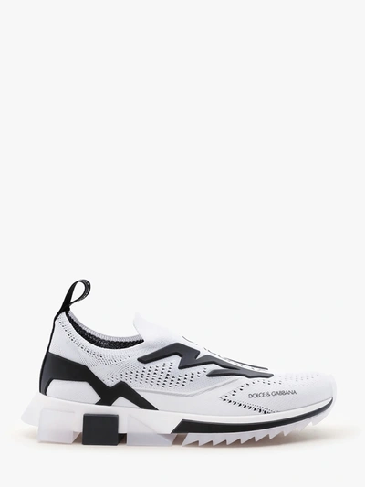 Shop Dolce & Gabbana Sorrento Slip On Sneaker In White