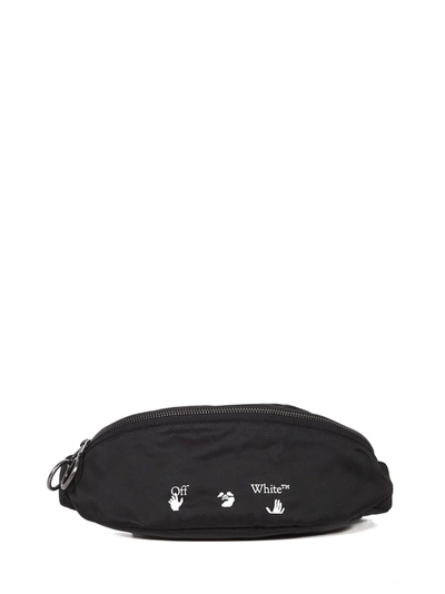 Shop Off-white Belt Bag In Black