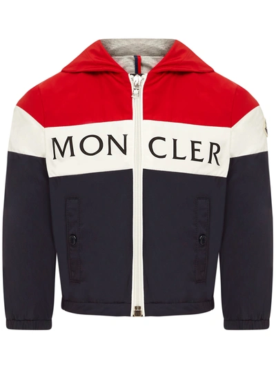 Shop Moncler Enfant Dard Jacket In Blue