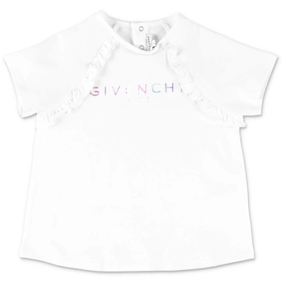 Shop Givenchy T-shirt In Bianco