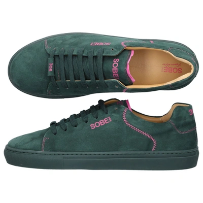 Shop 305 Sobe Low-top Sneakers + Snapback Cap  Familia Suede In Green