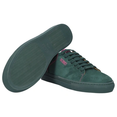 Shop 305 Sobe Low-top Sneakers + Snapback Cap  Familia Suede In Green