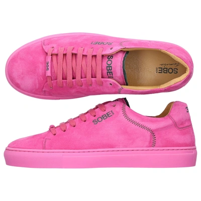 Shop 305 Sobe Low-top Sneakers + Snapback Cap  Familia Suede In Pink