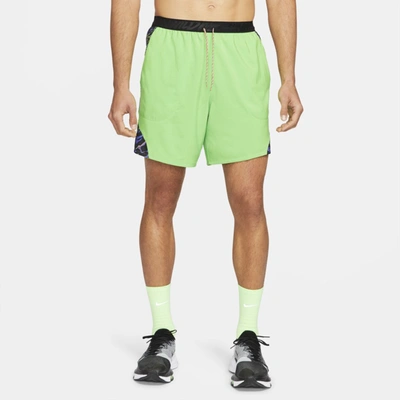 Shop Nike Flex Stride Wild Run Men's Brief-lined Running Shorts In Mean Green