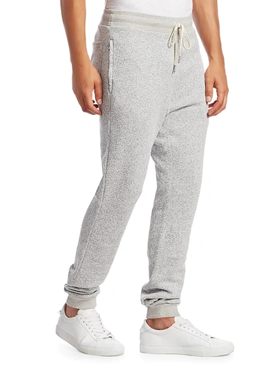 Shop John Elliott Men's Rio Cotton Fleece Sweatpants In Grey